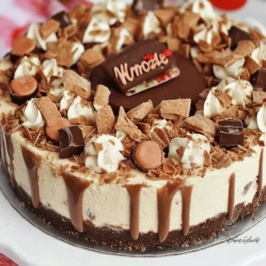 No-Bake Kinder Bueno Cheesecake!