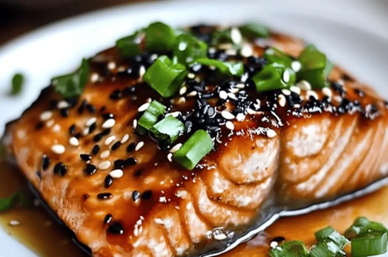 Toasted Sesame Ginger Salmon