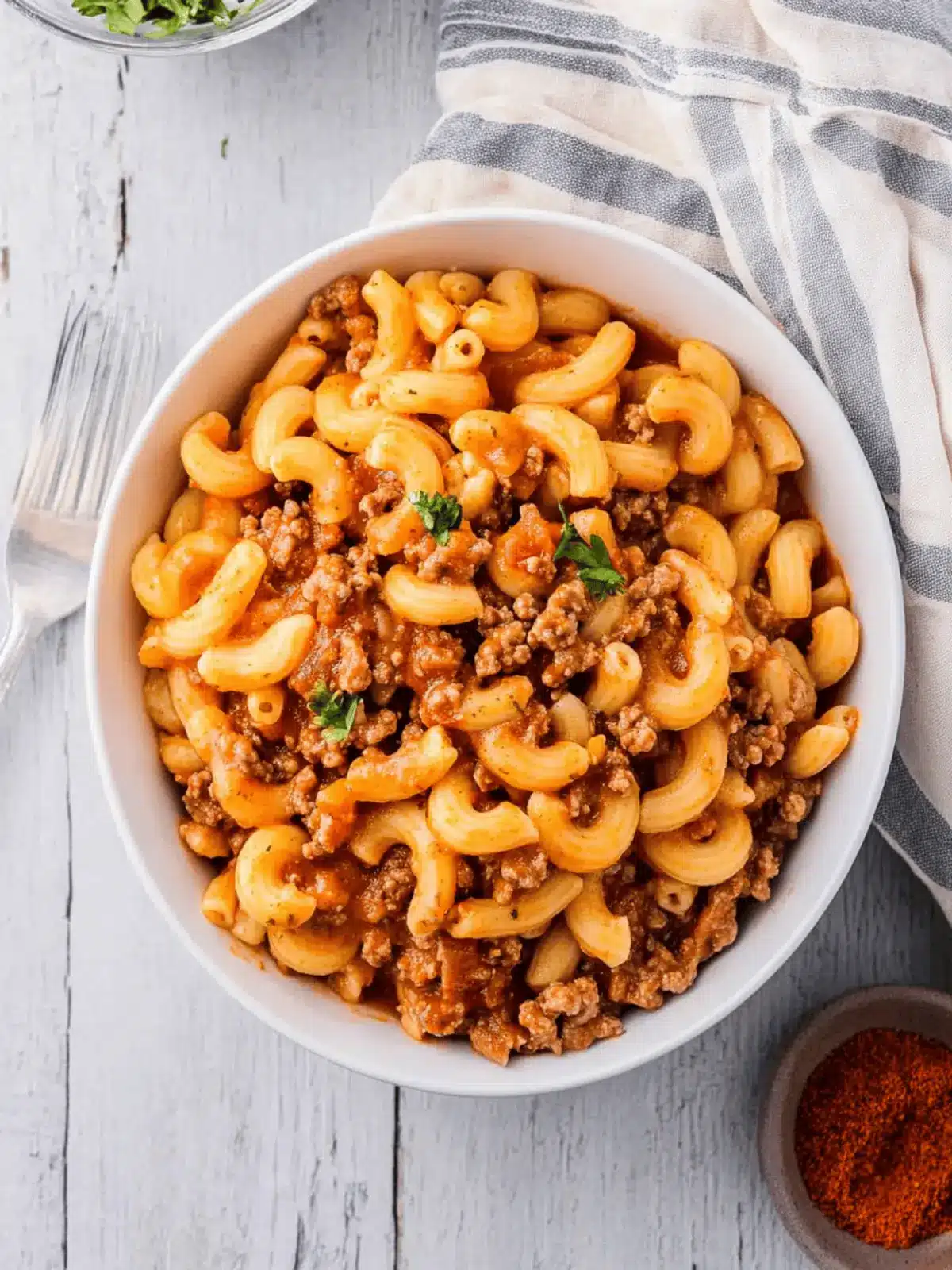 Easy Homemade Beefaroni