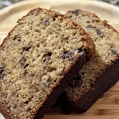 Espresso Banana Bread (with Chocolate Chips) - Bread Dad
