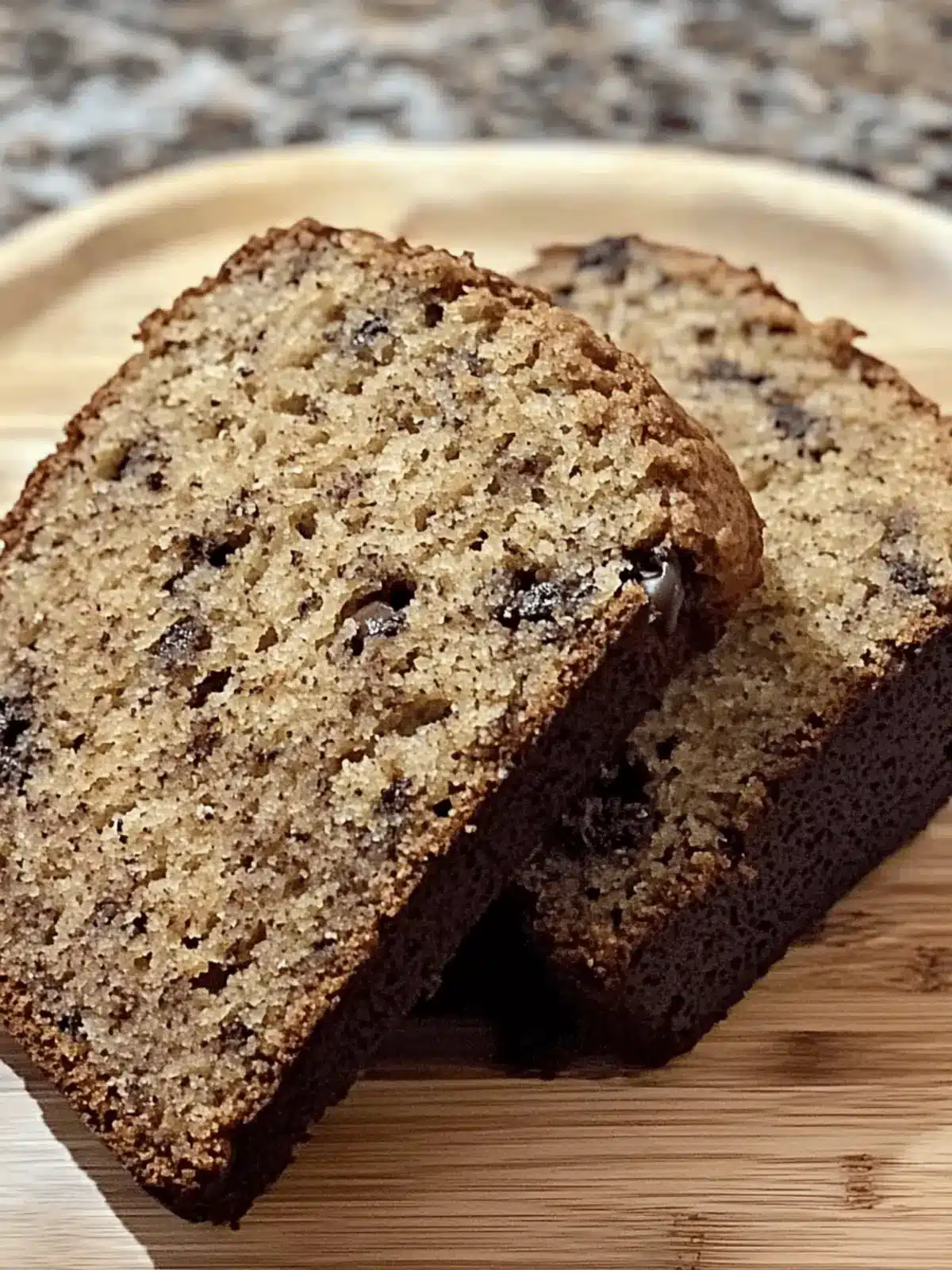 Espresso Banana Bread (with Chocolate Chips) - Bread Dad