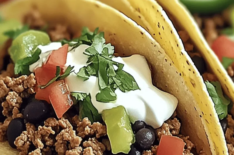 Classic Beef Taco Dinner