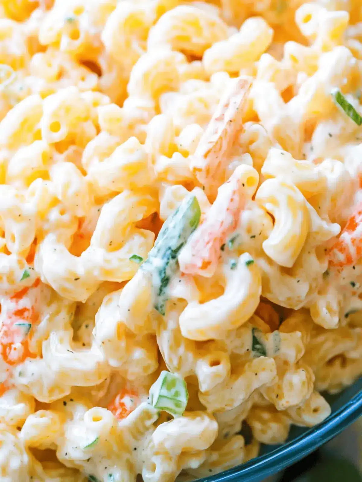 Hawaiian Macaroni Salad - THIS IS NOT DIET FOOD