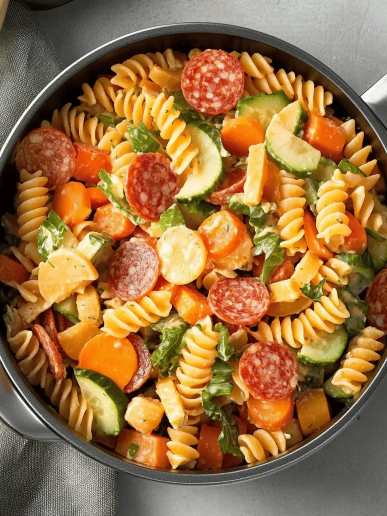 Pepperoni Pasta Salad Recipe: How to Make It