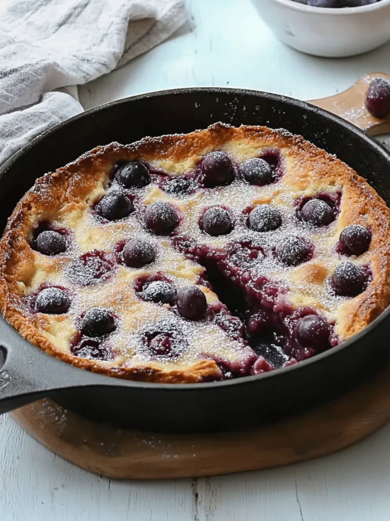 Cherry Clafoutis