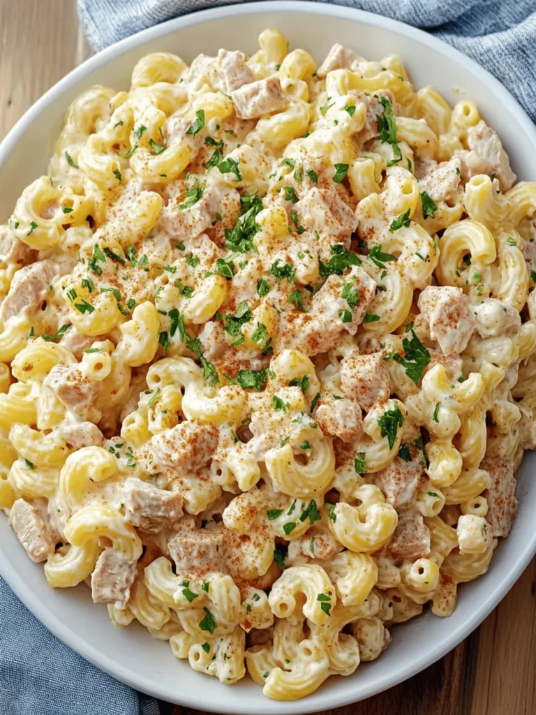Easy Tuna Macaroni Salad Recipe: Make-Ahead Magic! 2 Tuna Macaroni Salad Recipe: Easy & Make-Ahead Friendly