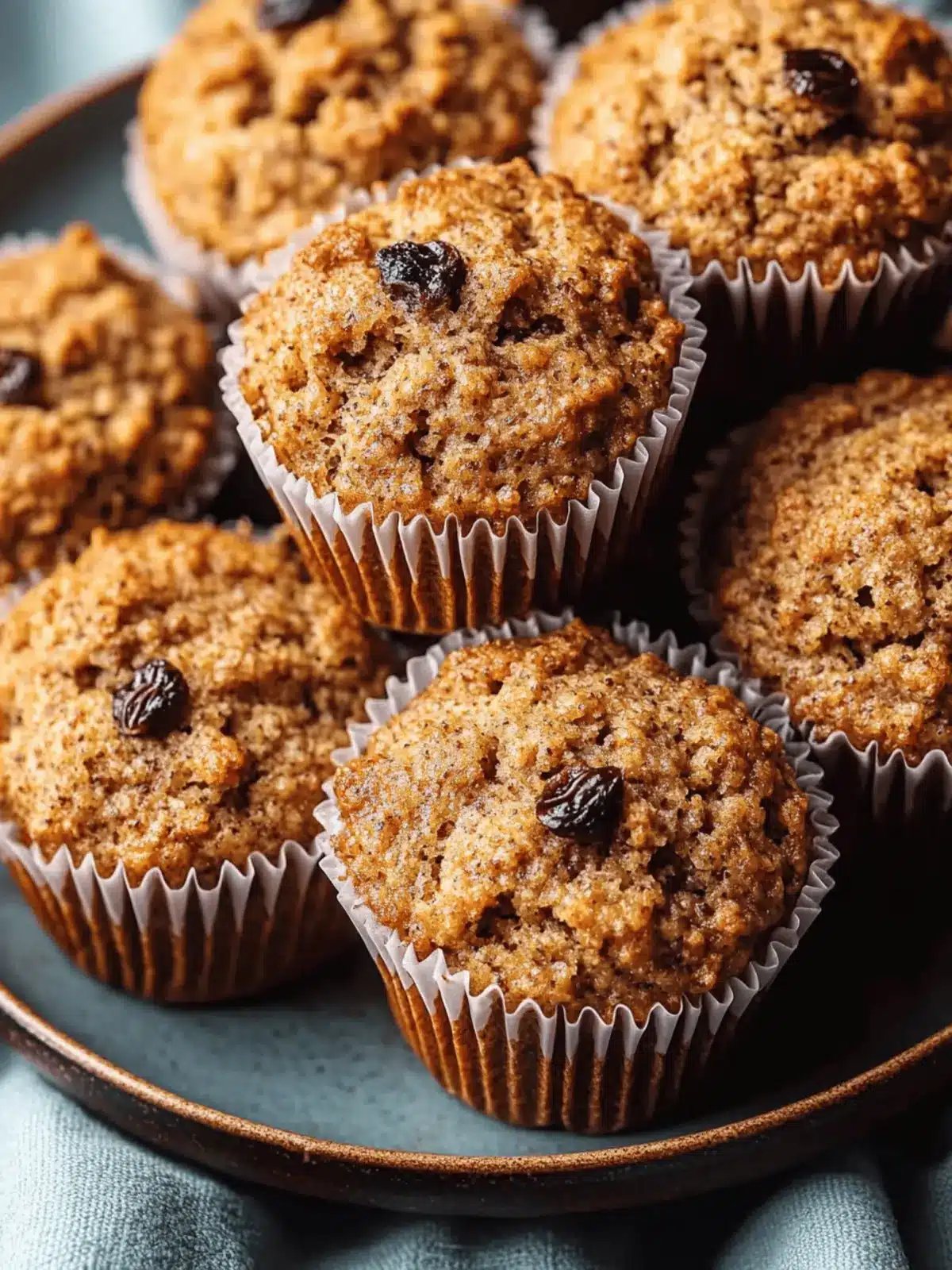 Hearty Bran Muffins for a Nutritious Start