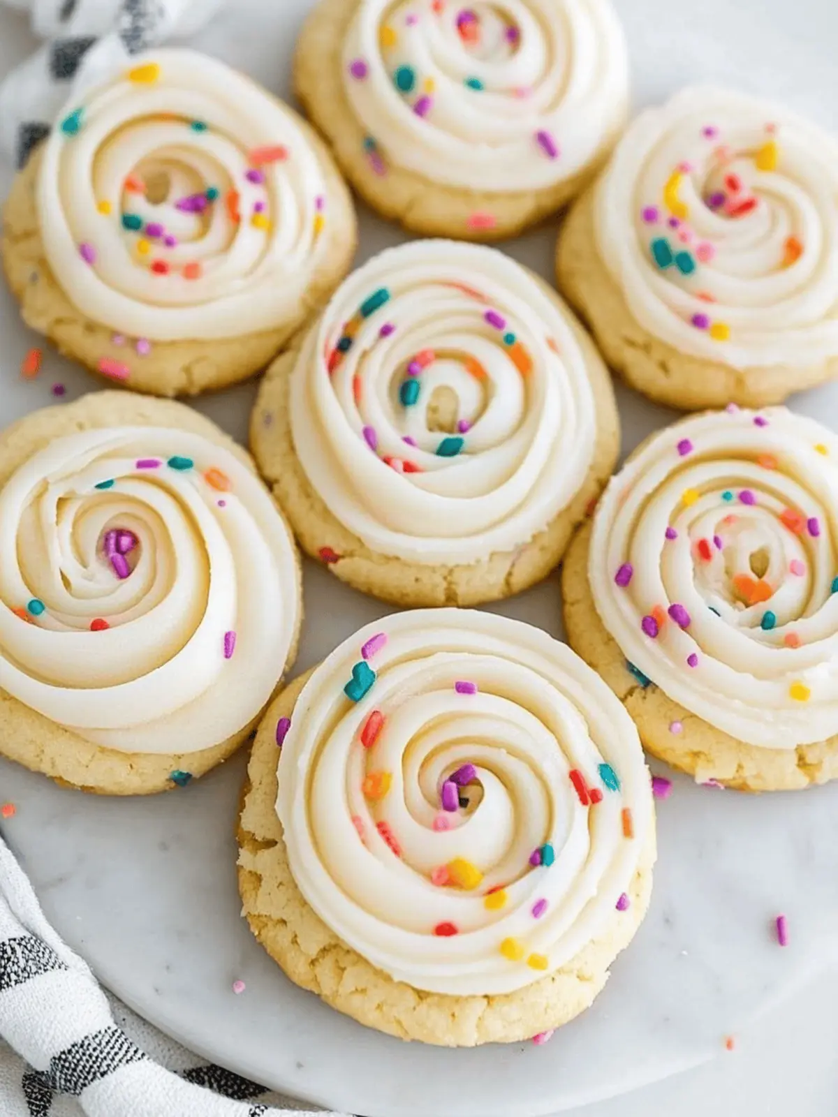 Crumbl Birthday Cake Cookie Copycat