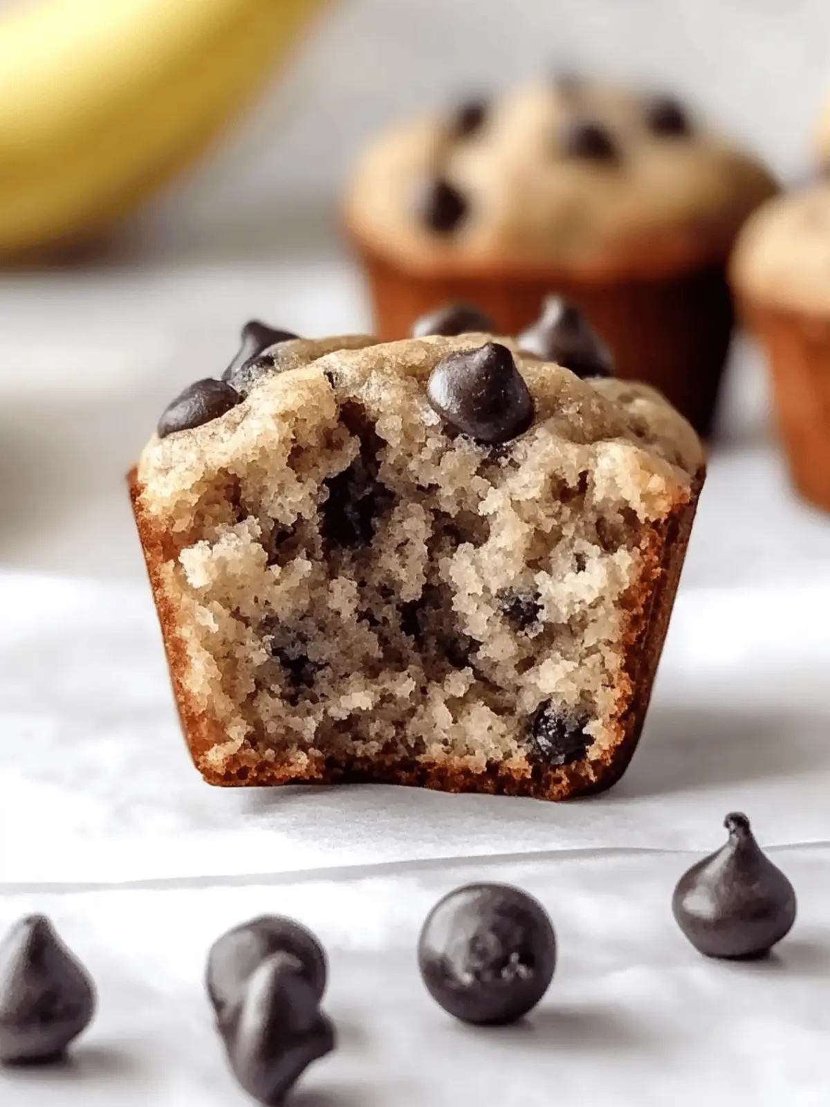 Healthy Banana Bread Protein Muffins