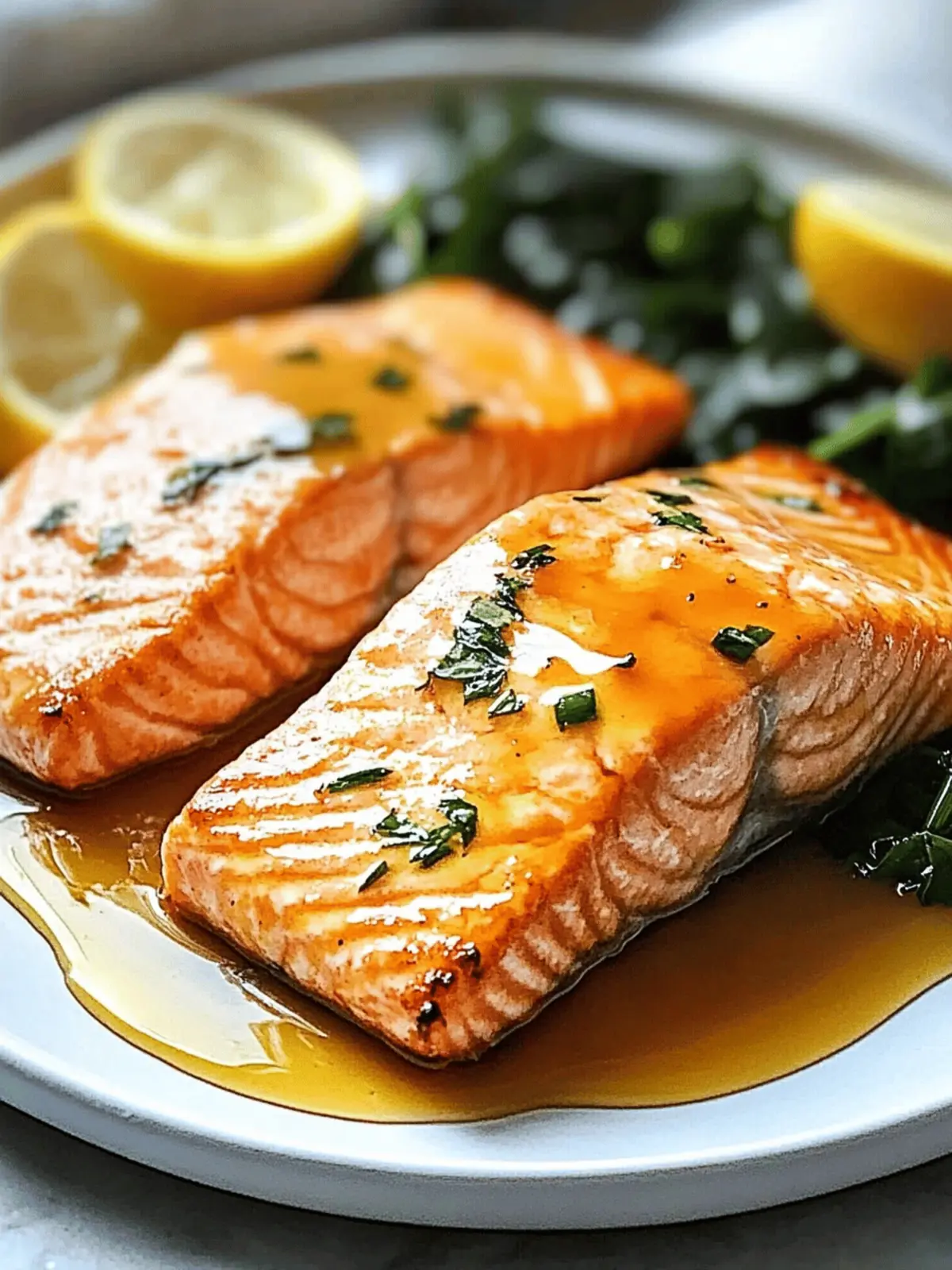 Honey Glazed Salmon