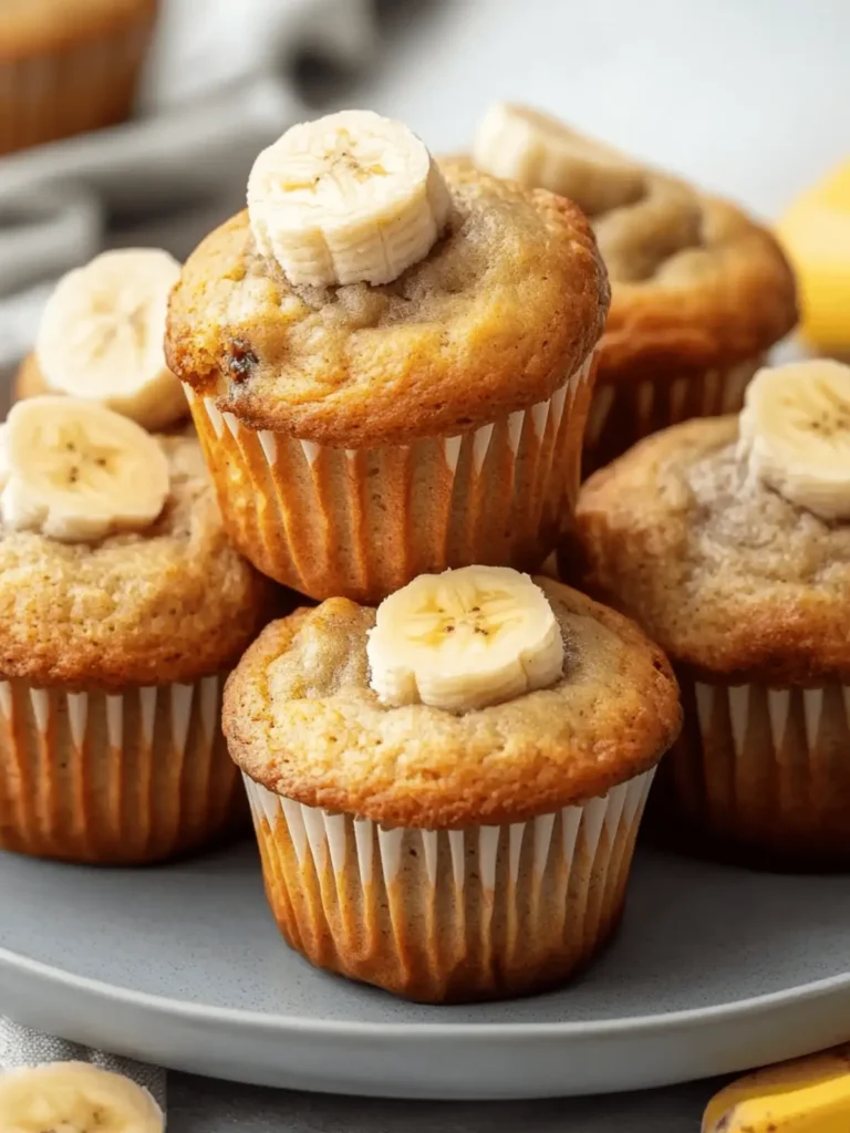 Banana Muffins Made Easy - Your Family's New Favorite Snack 4 Banana Muffins