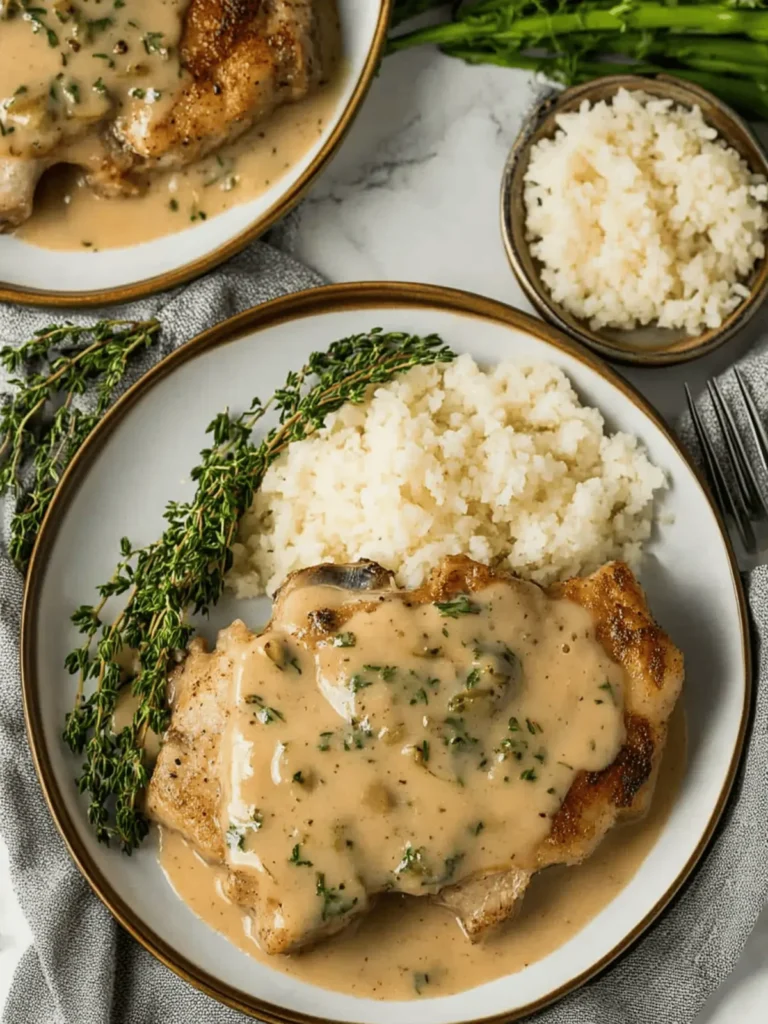 Slow Cooker Smothered Pork Chops for Ultimate Comfort Food 2 Slow Cooker Smothered Pork Chops
