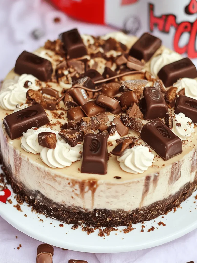 Decadent No-Bake Kinder Bueno Cheesecake You Can't Resist 2 No-Bake Kinder Bueno Cheesecake!