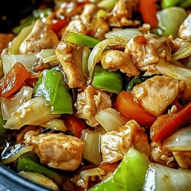 Chinese Chicken Cabbage Stir-Fry - Recipestasteful | We're the secret ingredient for home cooks.