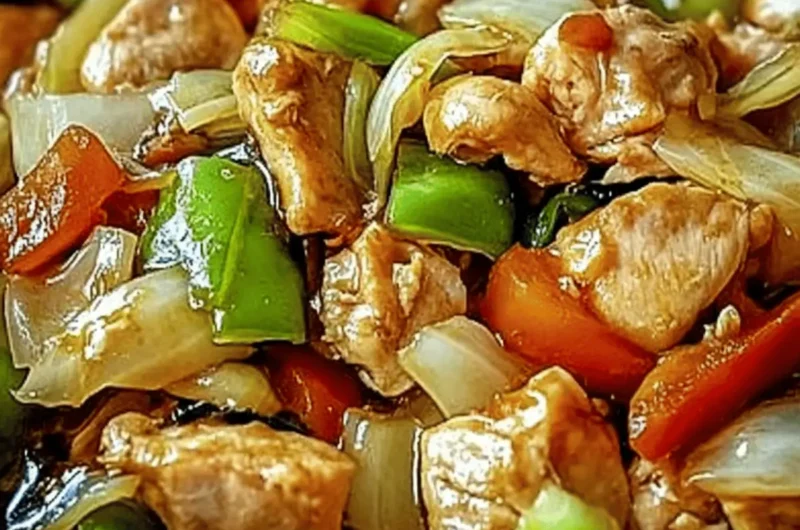 Chinese Chicken Cabbage Stir-Fry - Recipestasteful | We're the secret ingredient for home cooks.