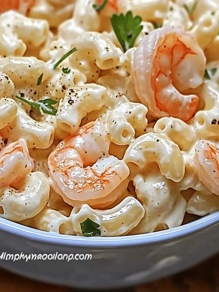 Delicious Shrimp Macaroni Salad for Your Summer Picnics 3 Shrimp Macaroni Salad