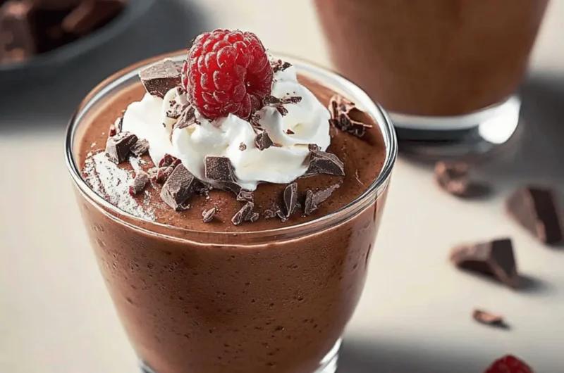 Decadent Single-Ingredient Chocolate Mousse