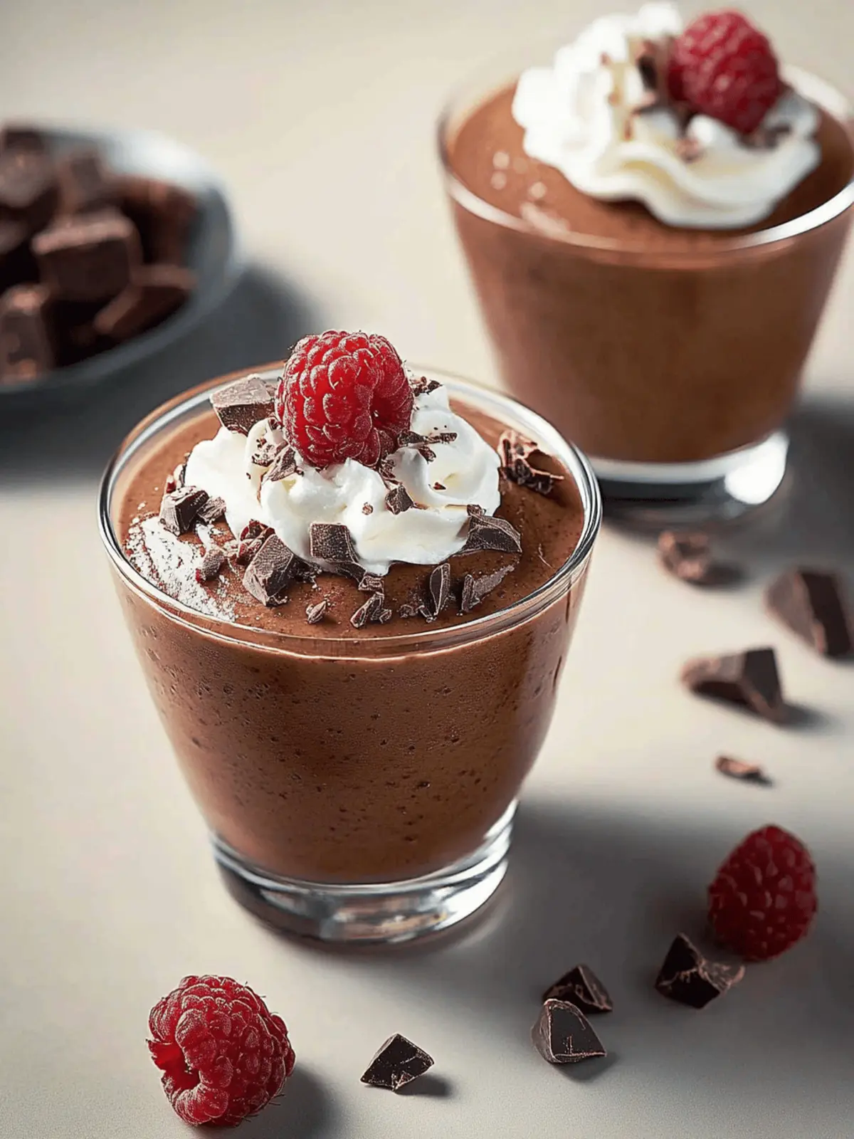 Decadent Single-Ingredient Chocolate Mousse