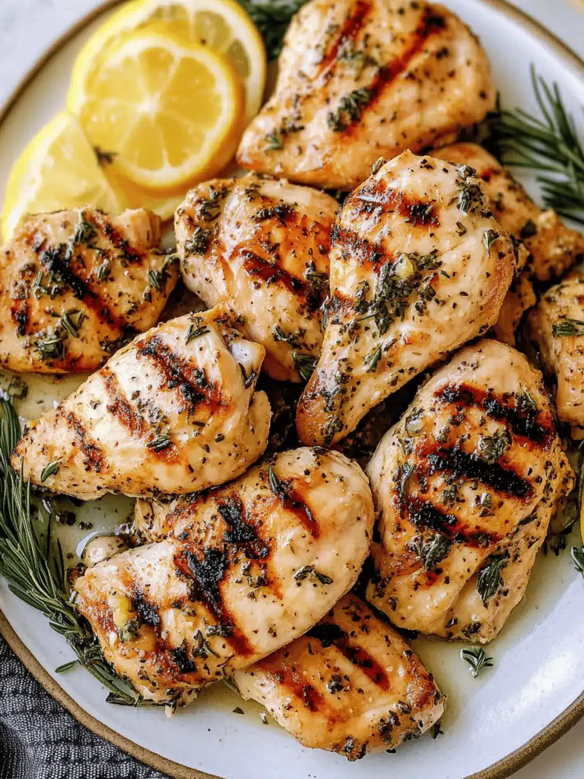 Lemon Herb Grilled Chicken