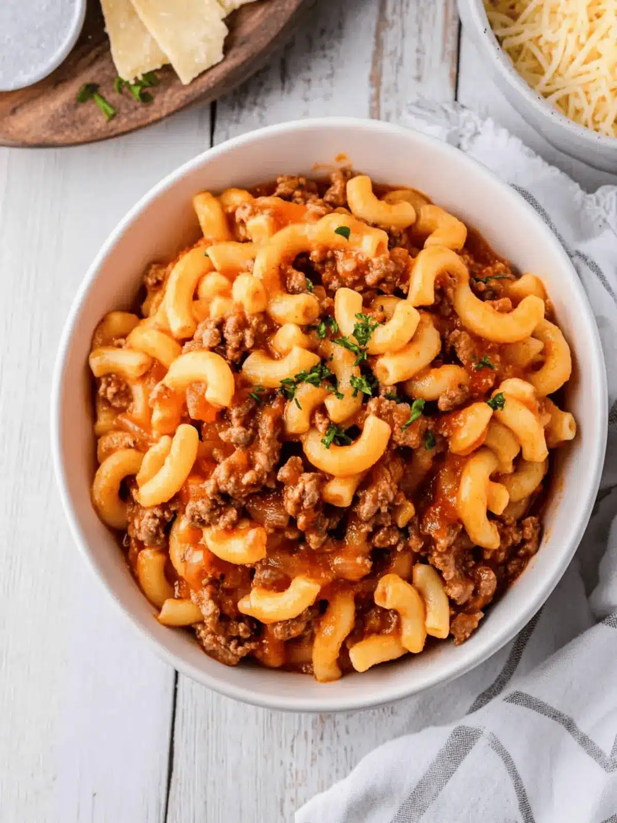 Easy Homemade Beefaroni