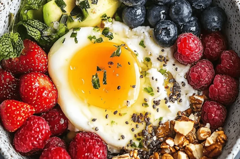 Energizing Breakfast Power Bowl with Superfoods