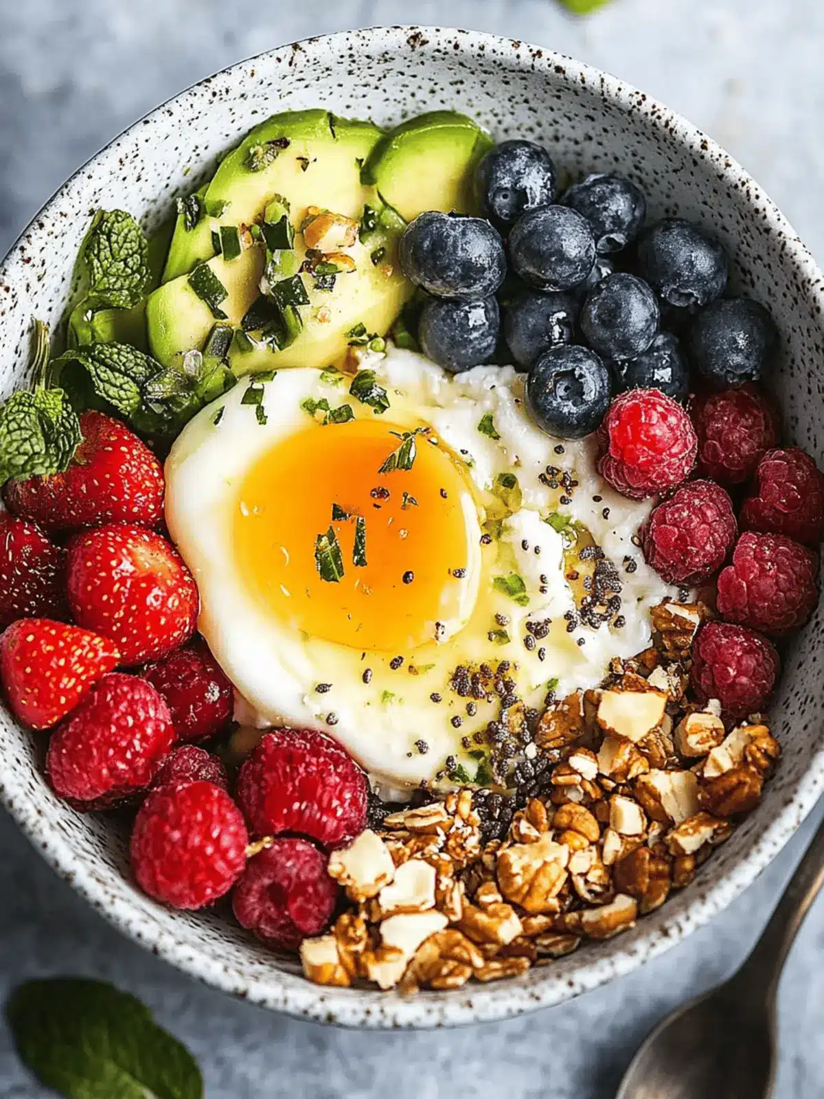 Energizing Breakfast Power Bowl with Superfoods