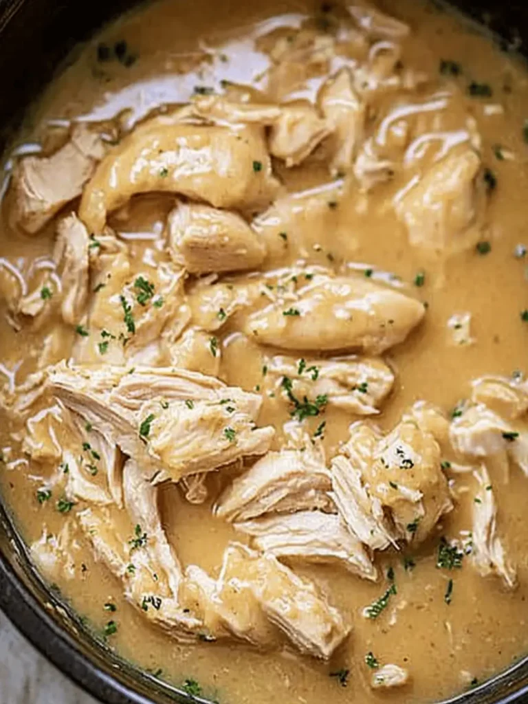 Crockpot Chicken & Gravy