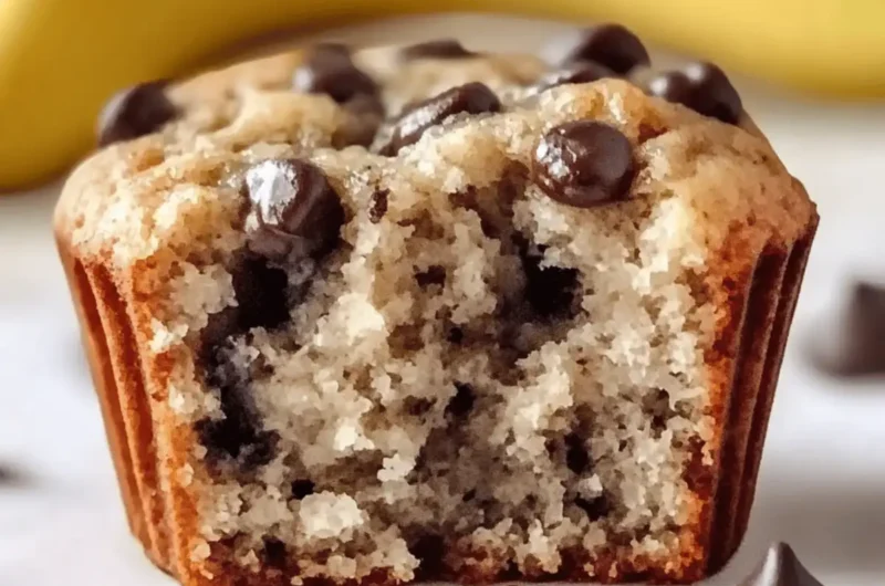 Healthy Banana Bread Protein Muffins