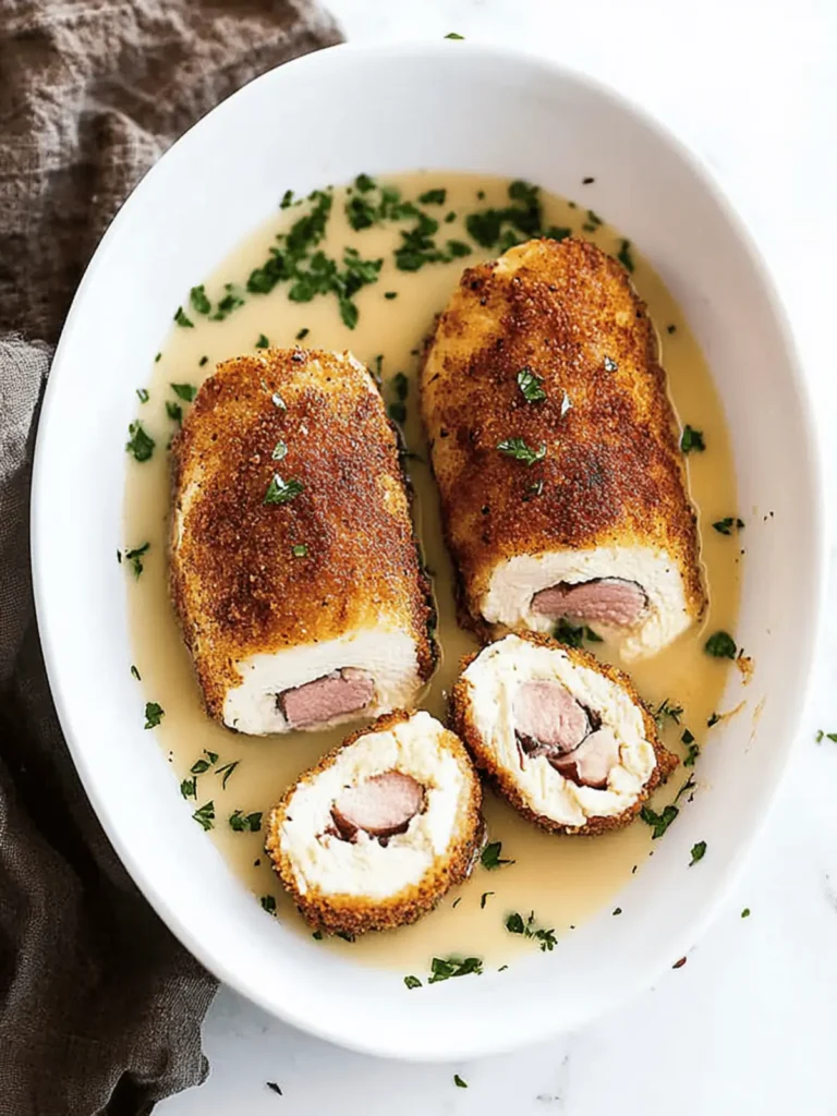 Classic Chicken Cordon Bleu Recipe Ready in 30 Minutes 4 Classic Chicken Cordon Bleu Recipe