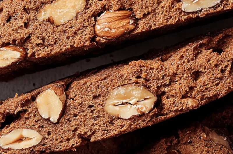 Coffee-Hazelnut Biscotti