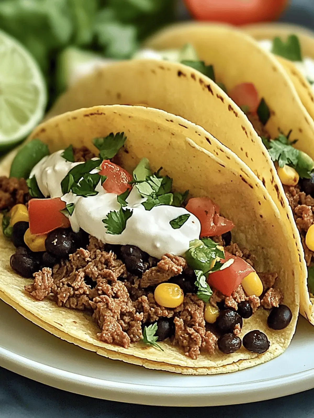 Classic Beef Taco Dinner