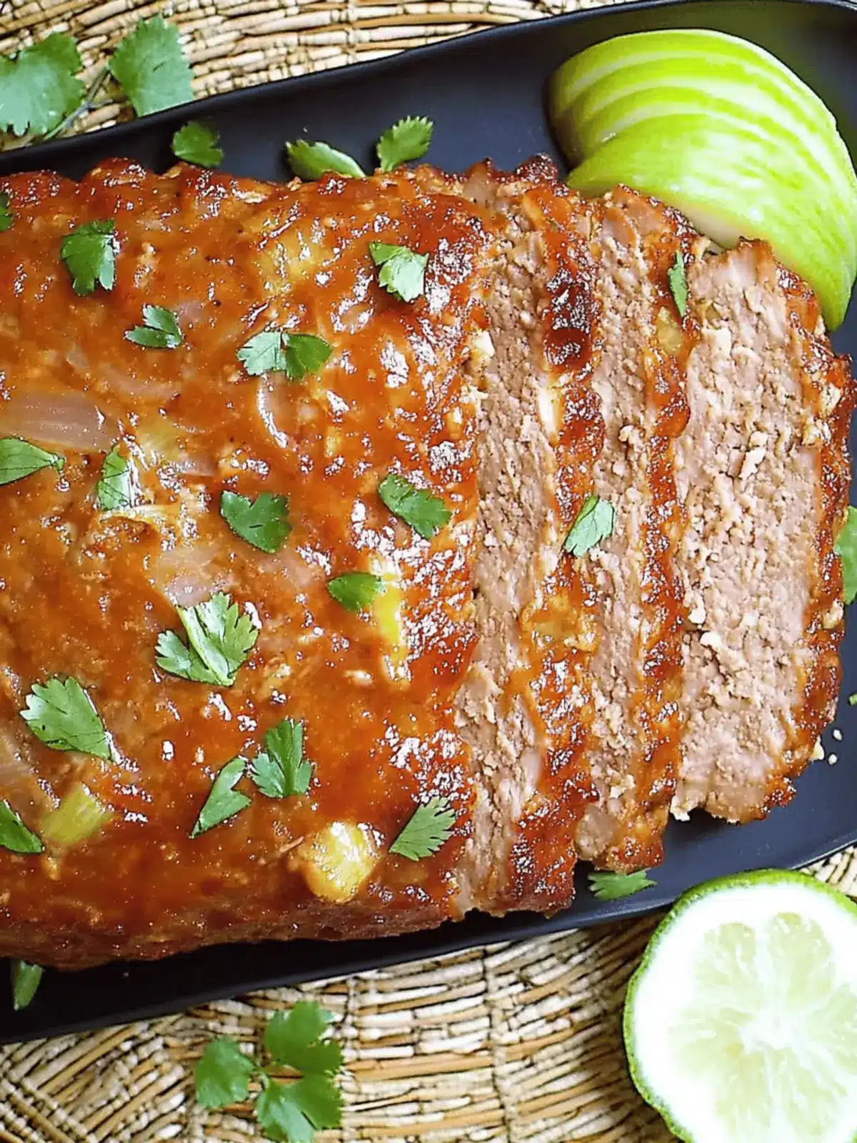 Spicy Thai Turkey Meatloaf