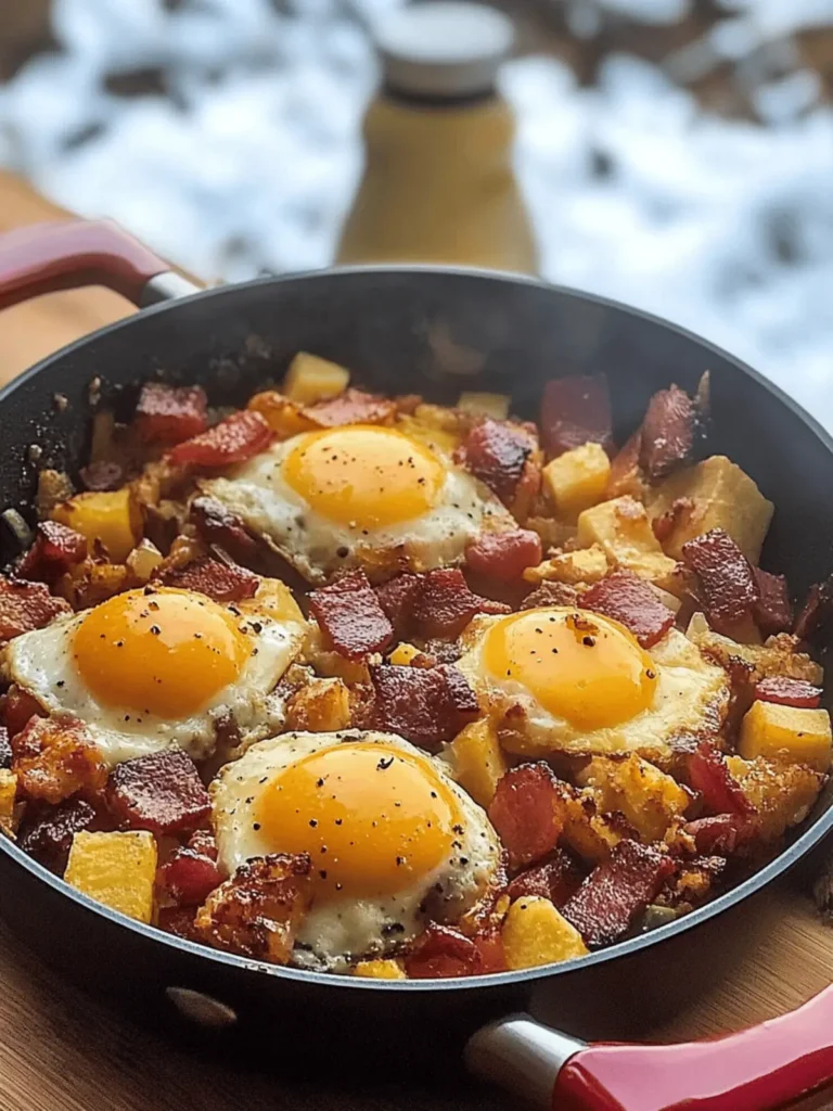 Savory Campfire Breakfast Skillet for Perfect Outdoor Mornings 4 Campfire Breakfast Skillet
