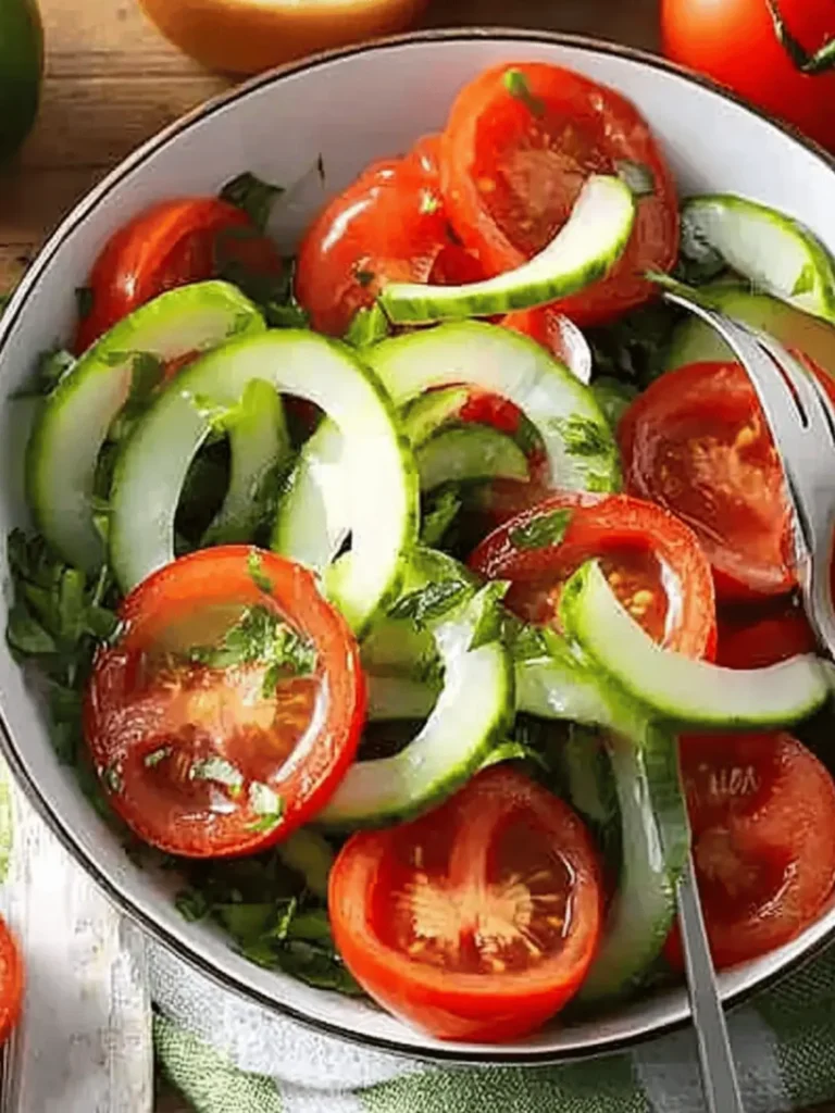 Garden Tomato Salad: Your Summer Refreshment Awaits 2 Garden Tomato Salad
