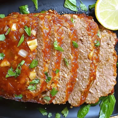 Spicy Thai Turkey Meatloaf