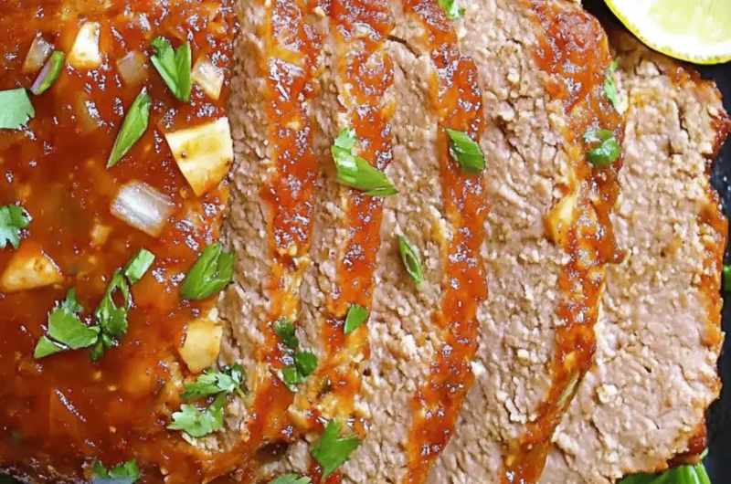 Spicy Thai Turkey Meatloaf