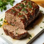 Crispy Glazed Air Fryer Meatloaf Delight