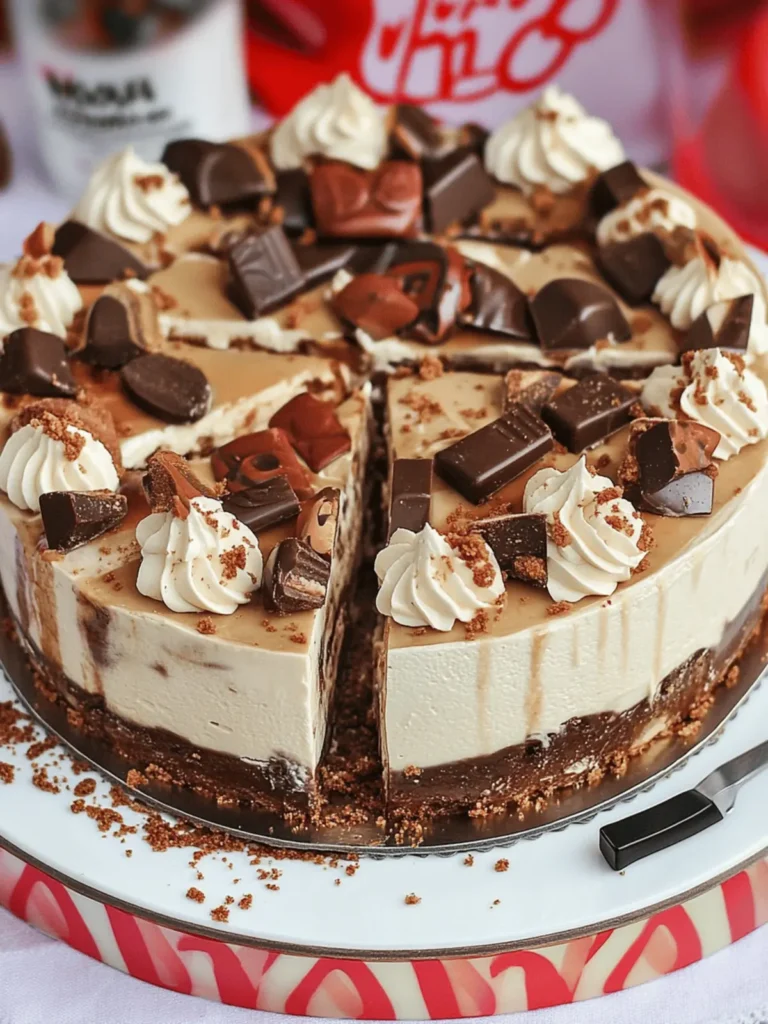 Decadent No-Bake Kinder Bueno Cheesecake You Can't Resist 3 No-Bake Kinder Bueno Cheesecake!