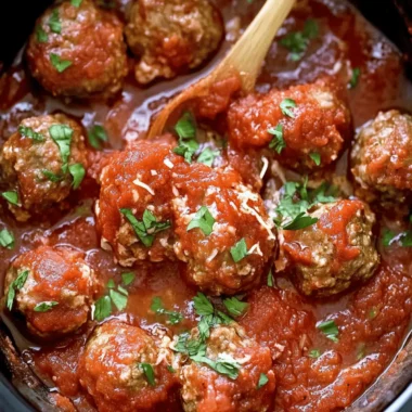 Crockpot Meatballs