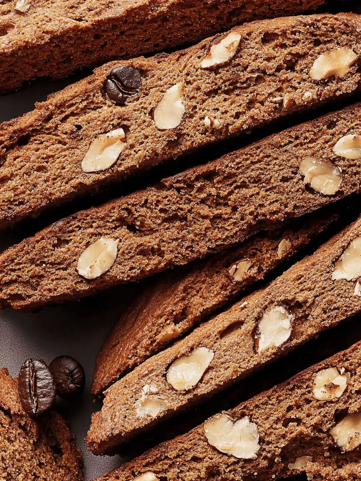 Coffee-Hazelnut Biscotti