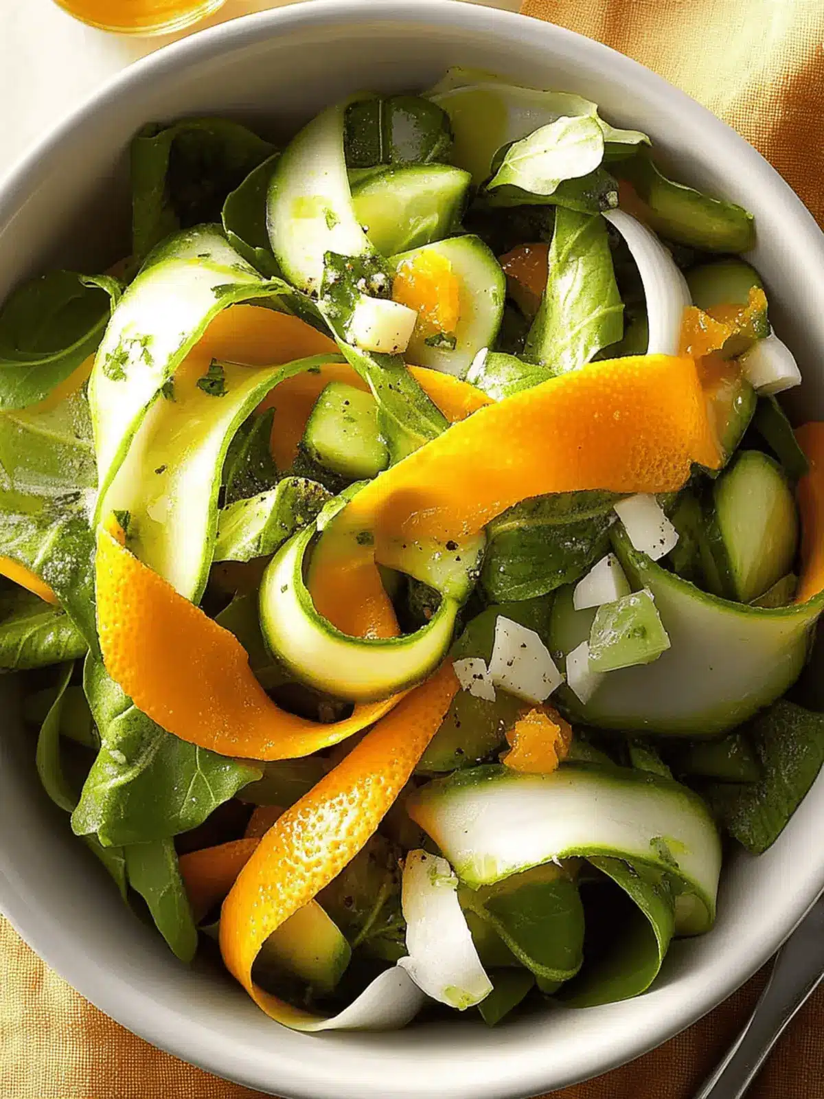 Ribbon Salad with Orange Vinaigrette Recipe: How to Make It