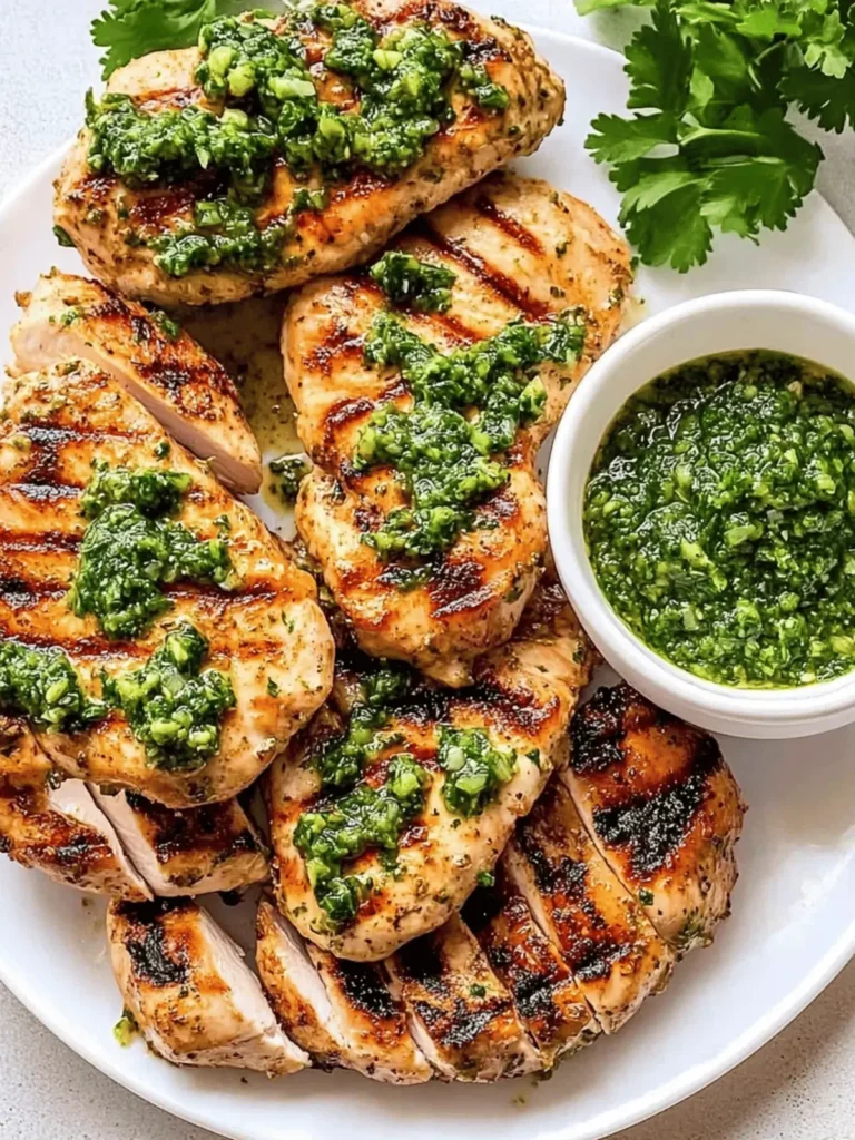 Chimichurri Grilled Chicken: Elevate Your Summer BBQ Game 4 Chimichurri Grilled Chicken