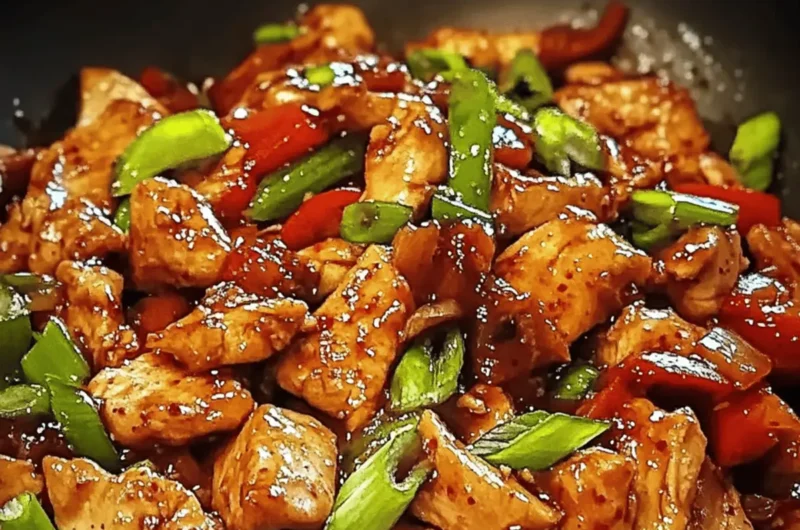 Korean Spicy Chicken Stir Fry: A Flavor Explosion Awaits!