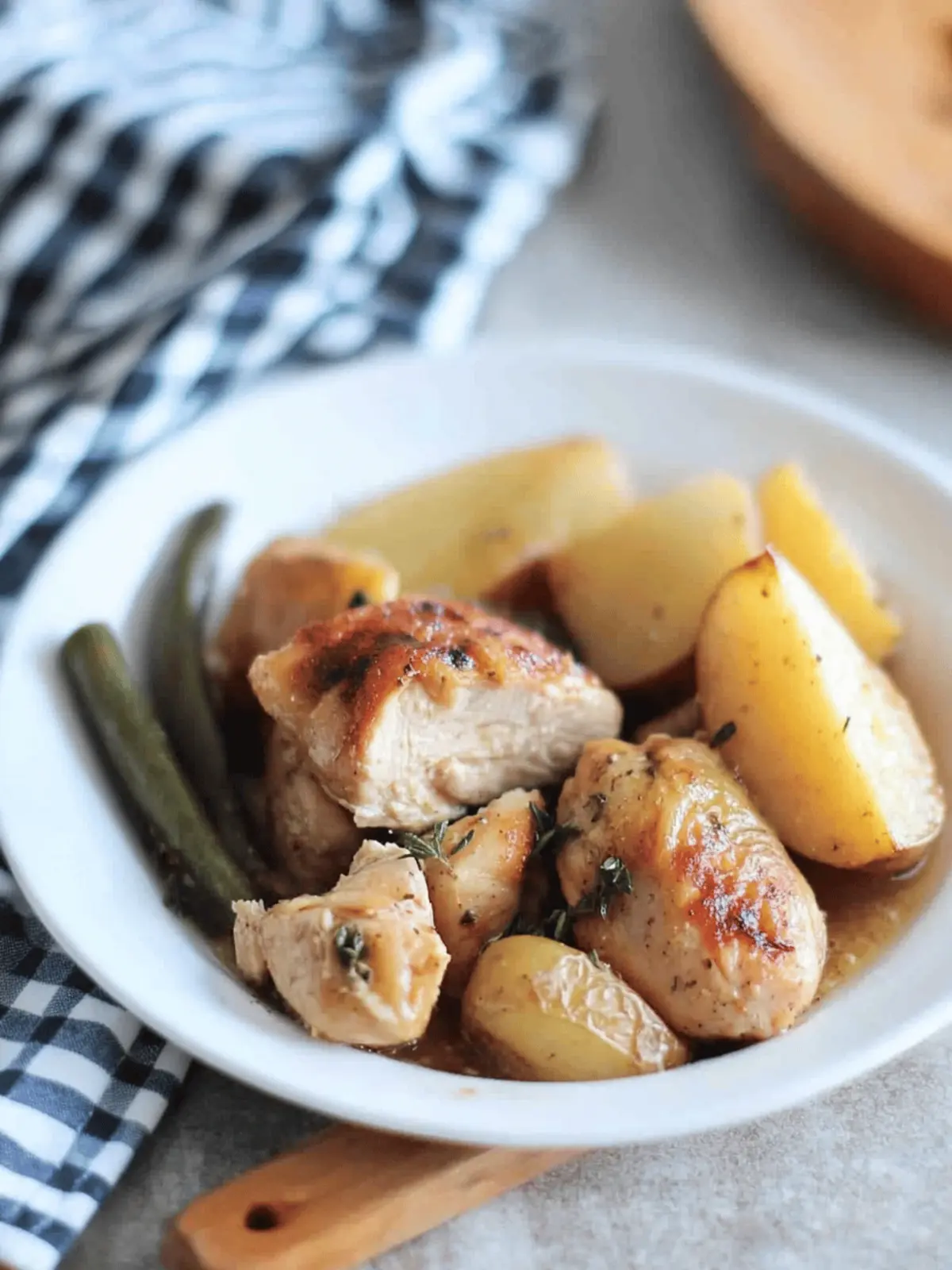 Slow Cooker Chicken and Potatoes