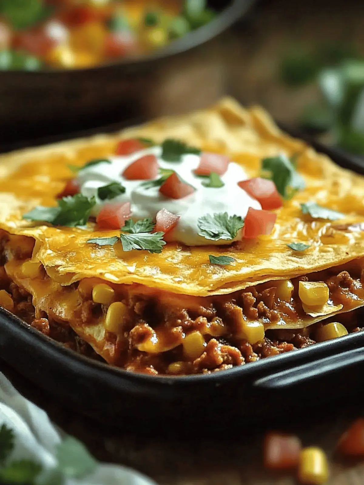Mexican Tortilla Casserole