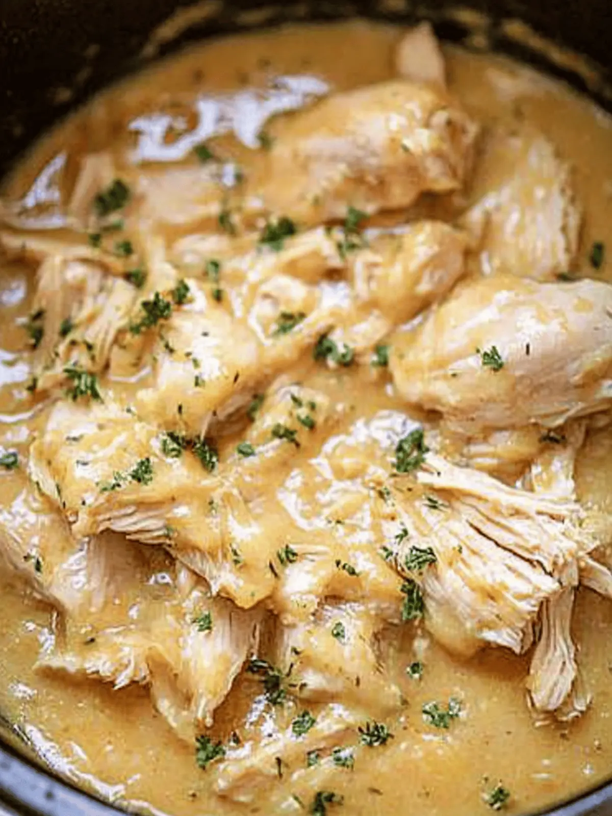 Crockpot Chicken & Gravy