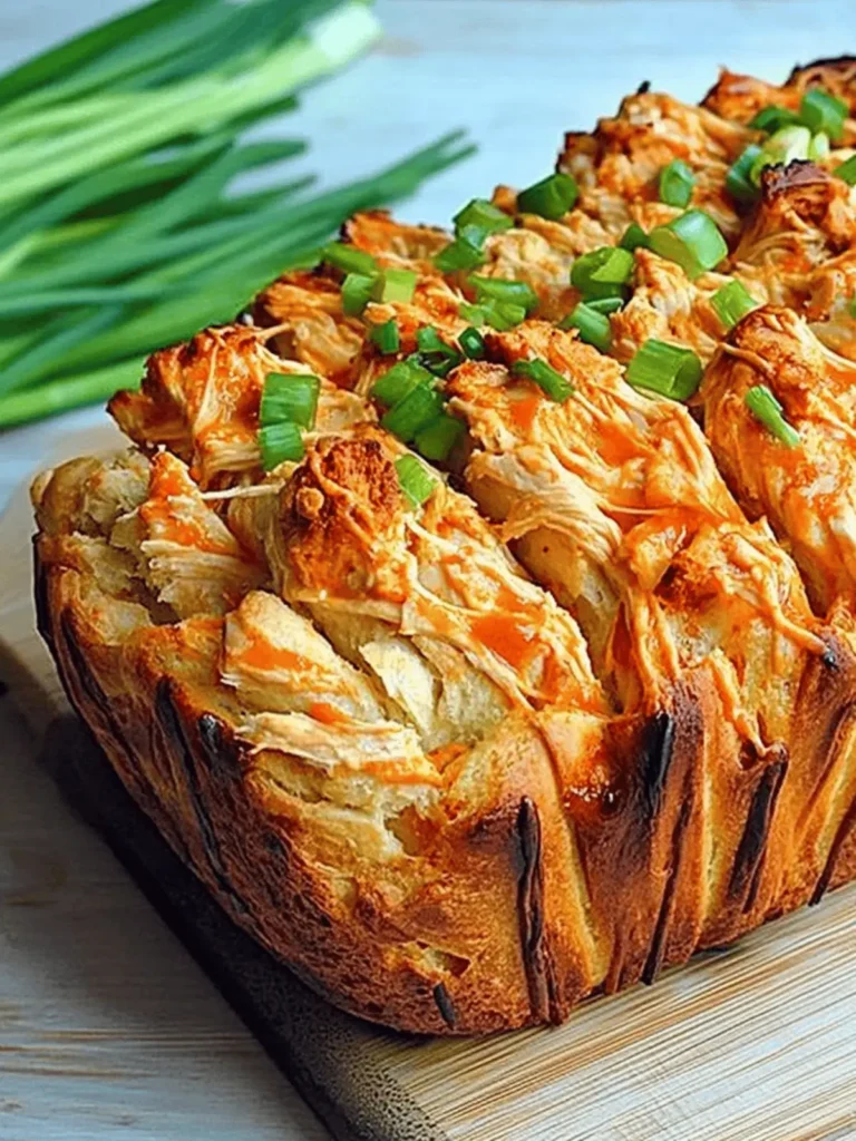 Buffalo Chicken Pull-Apart Bread for Game Day Gatherings 4 Buffalo Chicken Pull-Apart Bread