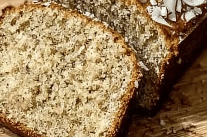 Coconut Banana Bread (Easy Recipe)
