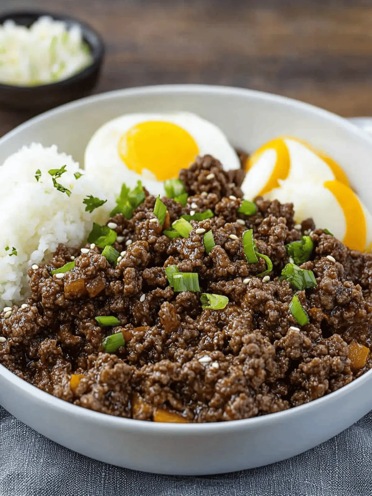 Easy Ground Beef Bulgogi