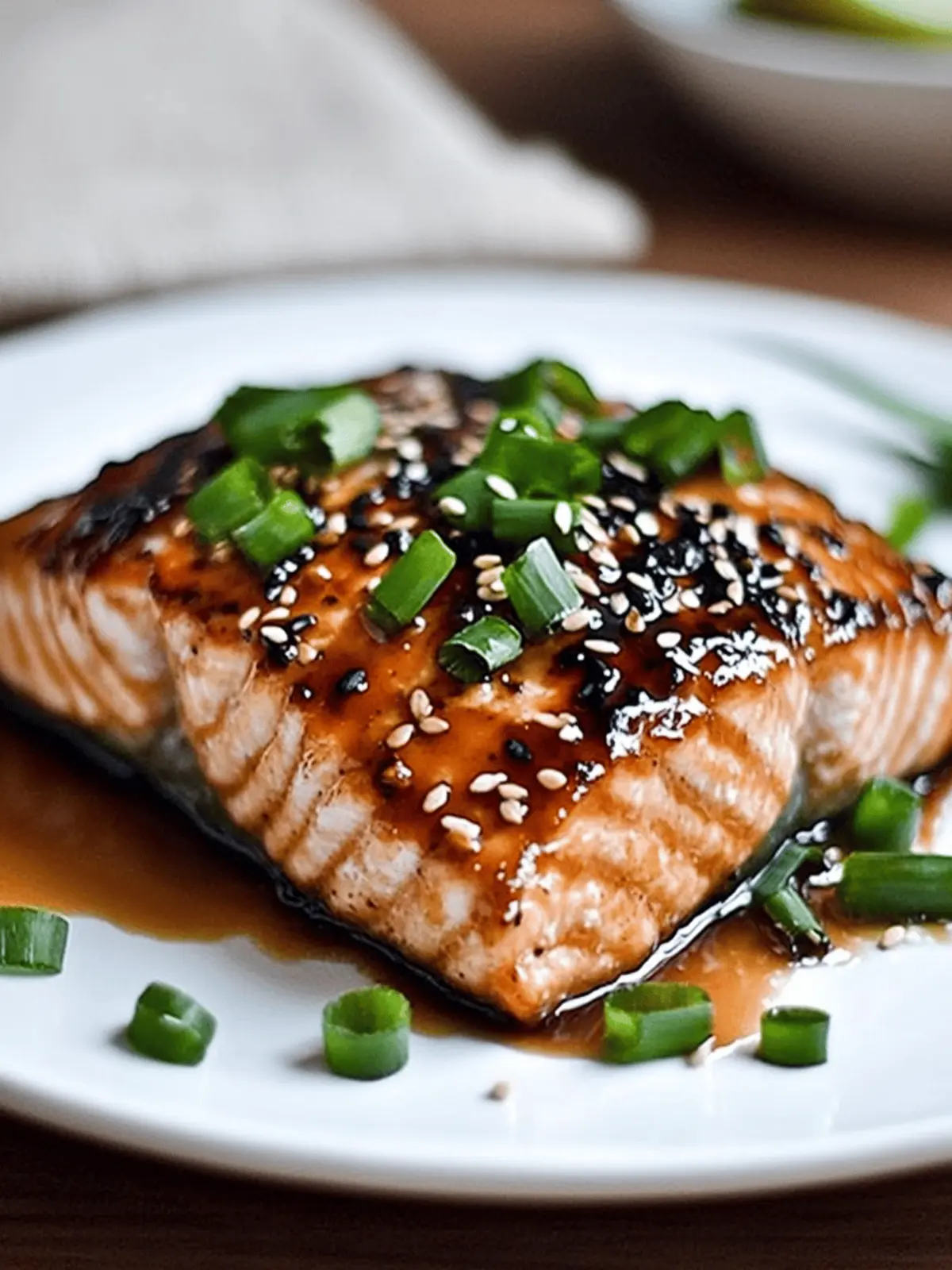 Toasted Sesame Ginger Salmon